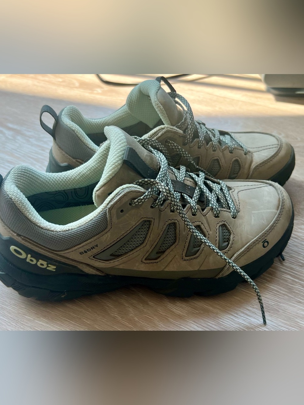 Oboz Women’s Sawtooth Low B-DRY Hiking Shoes – Size 7.5